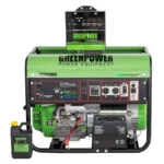موتور برق 7.5 کیلو وات گاز سوز GREEN POWER مدل CC9000AT - Image 2