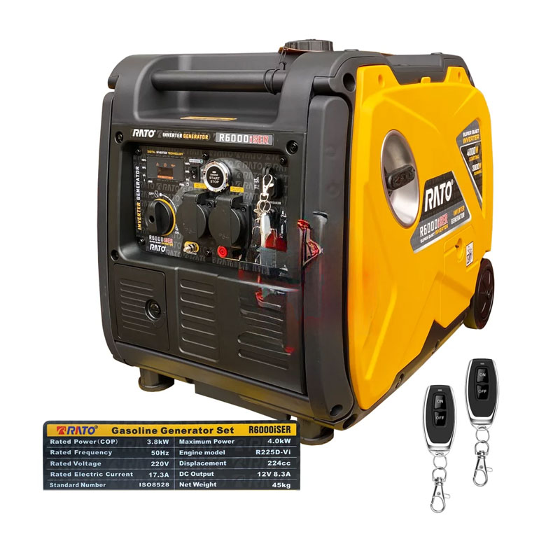 R6000ISER.jpg موتور برق راتو 4 کیلووات سایلنت مدل R6000iSER ریموت استارت - Image 1