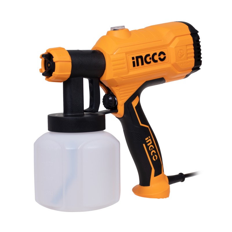 ingco-spg3508-spray-gun-450-watt-1-1.jpg پیستوله برقی 450 وات اینکو مدل SPG3508 - Image 1
