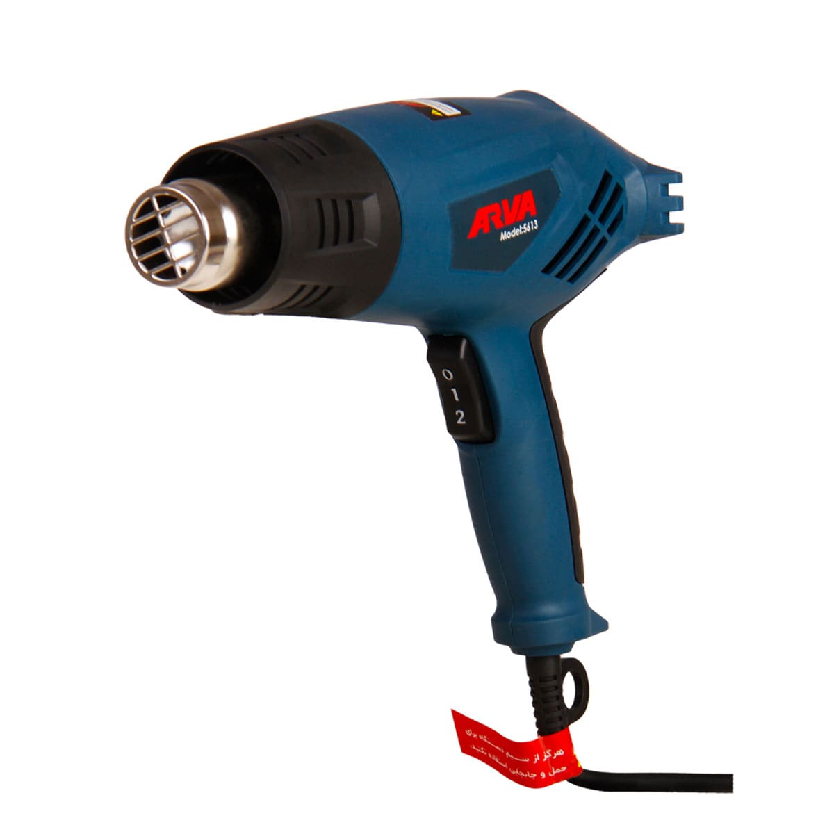 سشوار-صنعتی-۲۰۰۰-وات-مدل-۵۶۱۳-آروا-heat-gun-model-5613.jpg سشوار صنعتی 2000 وات آروا مدل 5613 - Image 1