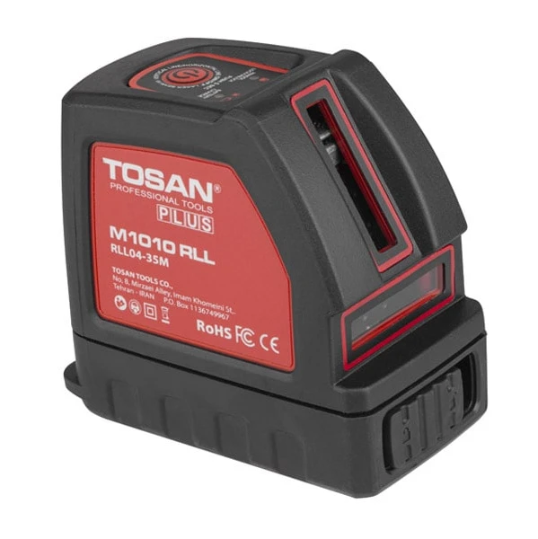 164370954732292377 تراز لیزری توسن دو خط مدل M1010RLL نور قرمز - تصویر 1